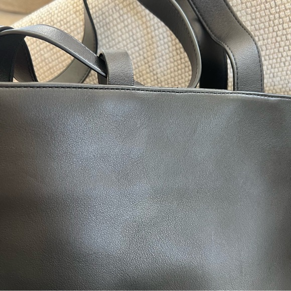 The Row Graham Leather Tote in Black - Picture 11 of 11